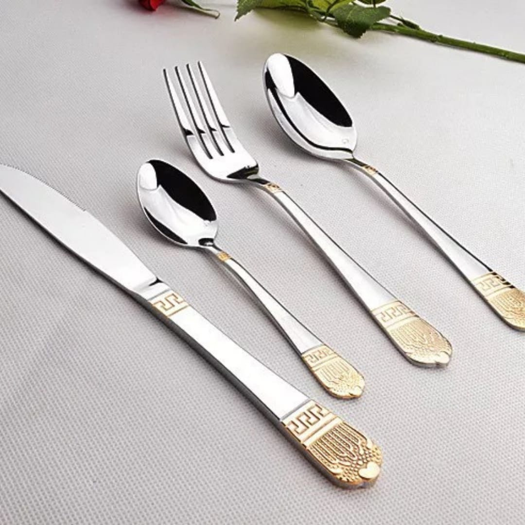 Cubiertos Acero Inoxidable Zepter 24 Pie